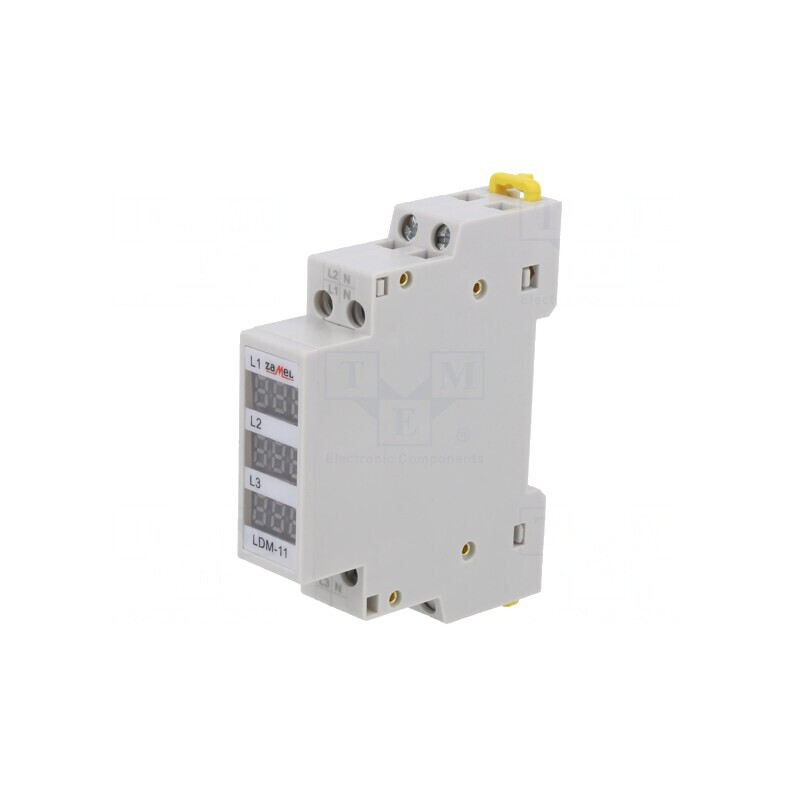 Indicator de Tensiune 3x80-500VAC IP20 pentru Șină DIN LDM-11 | Electronic-mag.ro | Componente Electronice