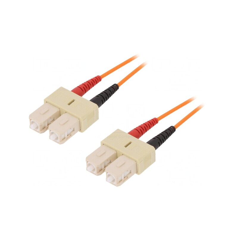 Patch cord fibră OM1 SC/UPC 2m LSZH | Electronic-mag.ro | Componente Electronice