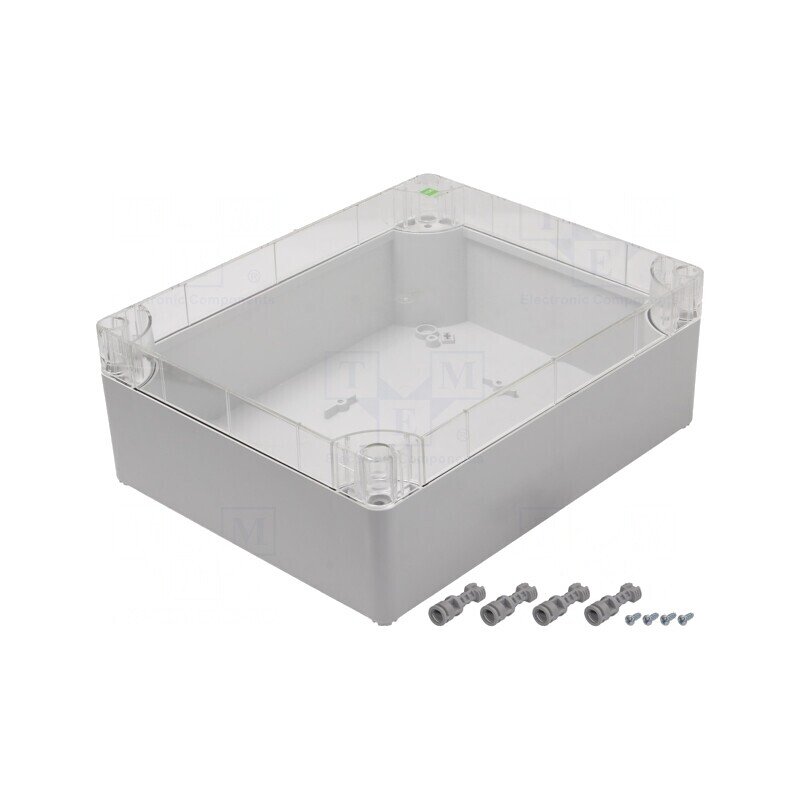Carcasă Universală Gri Industrial 253x313x115 mm | Electronic-mag.ro | Componente Electronice