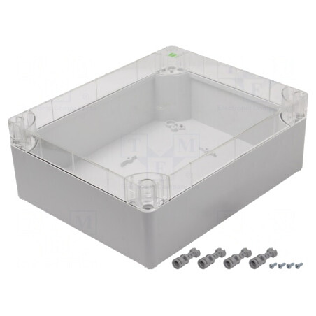 Carcasă Universală Gri Industrial 253x313x115 mm | Electronic-mag.ro | Componente Electronice
