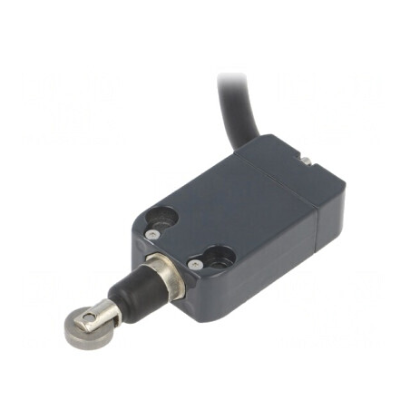 Limitator Cursă Rola Metalică Ø12mm 10A 250VAC | Electronic-mag.ro | Componente Electronice