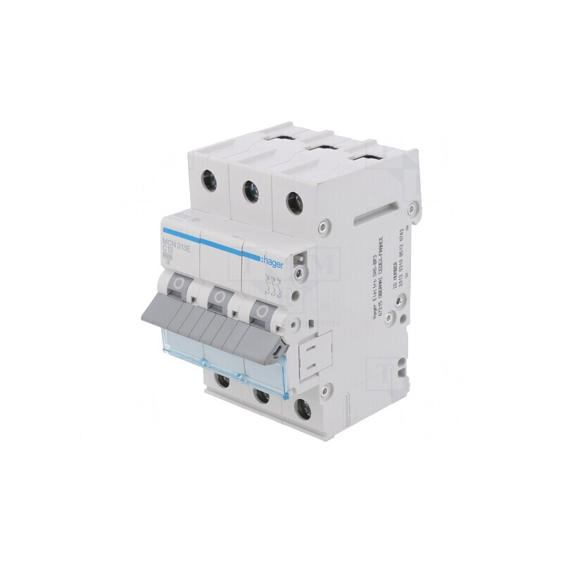 Întrerupător de Supracurent 13A 3 Poli 6kA 230/400V | Electronic-mag.ro | Componente Electronice
