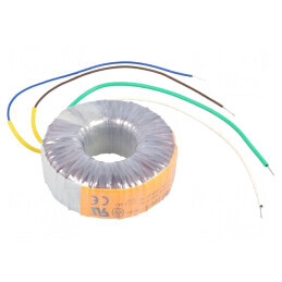 Transformator toroidal 50VA 230V 24V 2.08A cu cabluri | Electronic-mag.ro | Componente Electronice