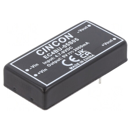 Convertor DC/DC 10W 4.7-9V la 5V 2000mA THT | Electronic-mag.ro | Componente Electronice