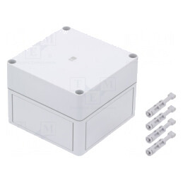 Carcasă Universală Policarbonat 130x130x99mm | Electronic-mag.ro | Componente Electronice