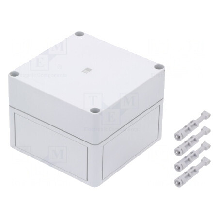 Carcasă Universală Policarbonat 130x130x99mm | Electronic-mag.ro | Componente Electronice