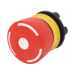 Comutator de Siguranță 22mm 2 NC Roșu fără IP65 | Electronic-mag.ro | Componente Electronice