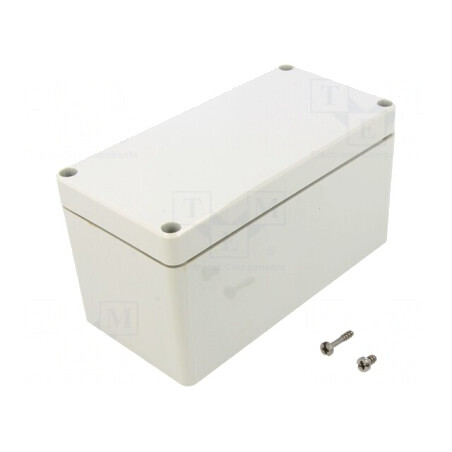 Carcasă universală gri 80x160x85mm IK08 PC | Electronic-mag.ro | Componente Electronice
