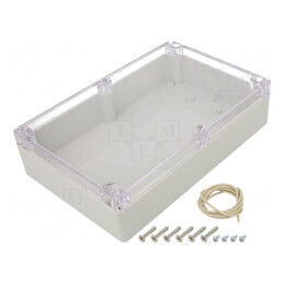 Carcasă Universală Policarbonat 146x222x55mm Ritec | Electronic-mag.ro | Componente Electronice