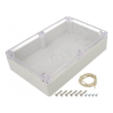 Carcasă Universală Policarbonat 146x222x55mm Ritec | Electronic-mag.ro | Componente Electronice