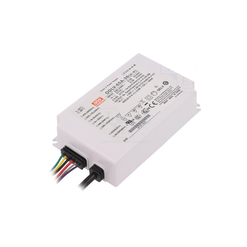Alimentator LED 65W 36V IP67 | Electronic-mag.ro | Componente Electronice Alimentator LED 65W 36V IP67 | Electronic-mag.ro | Componente Electronice