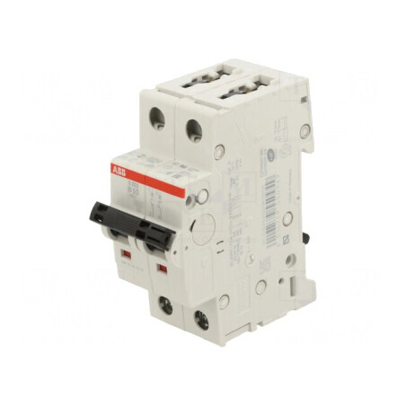 Întrerupător de Supracurent 50A 2P 6kA 230/400VAC | Electronic-mag.ro | Componente Electronice