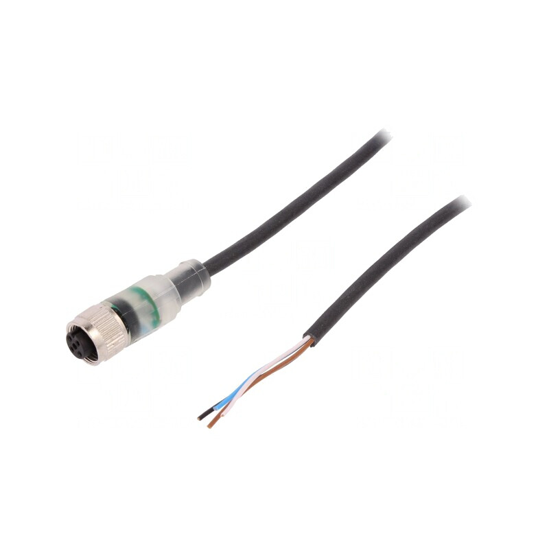 Cablu de conectare M12 4 pini drept 10m 24VAC 4A PUR | Electronic-mag.ro | Componente Electronice Cablu de conectare M12 4 pini drept 10m 24VAC 4A PUR | Electronic-mag.ro | Componente Electronice