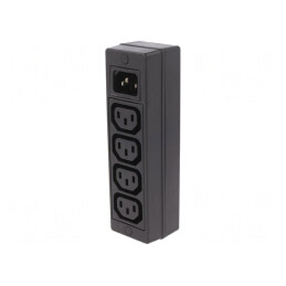 Conector alimentare AC splitter 10A 250V IEC 60320 | Electronic-mag.ro | Componente Electronice