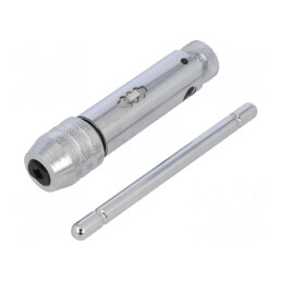 Mâner pentru burghie de filetat M3-M8 cu piedică | Electronic-mag.ro | Componente Electronice