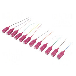 Dispozitiv Fibră Optică OM4 SC/UPC 2m LSZH 12buc | Electronic-mag.ro | Componente Electronice