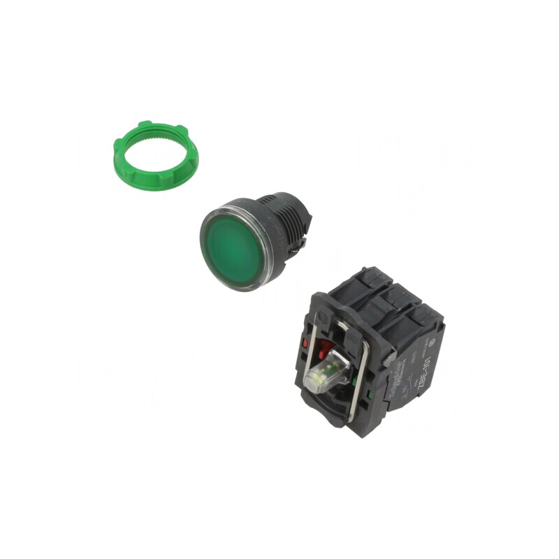 Comutator apăsare 22mm 1NC 1NO XB5AW33B5 | Electronic-mag.ro | Componente Electronice