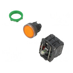 Comutator Apăsare 22mm 1NC/1NO XB5AW35B5 | Electronic-mag.ro | Componente Electronice