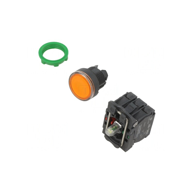 Comutator Apăsare 22mm 1NC/1NO XB5AW35B5 | Electronic-mag.ro | Componente Electronice