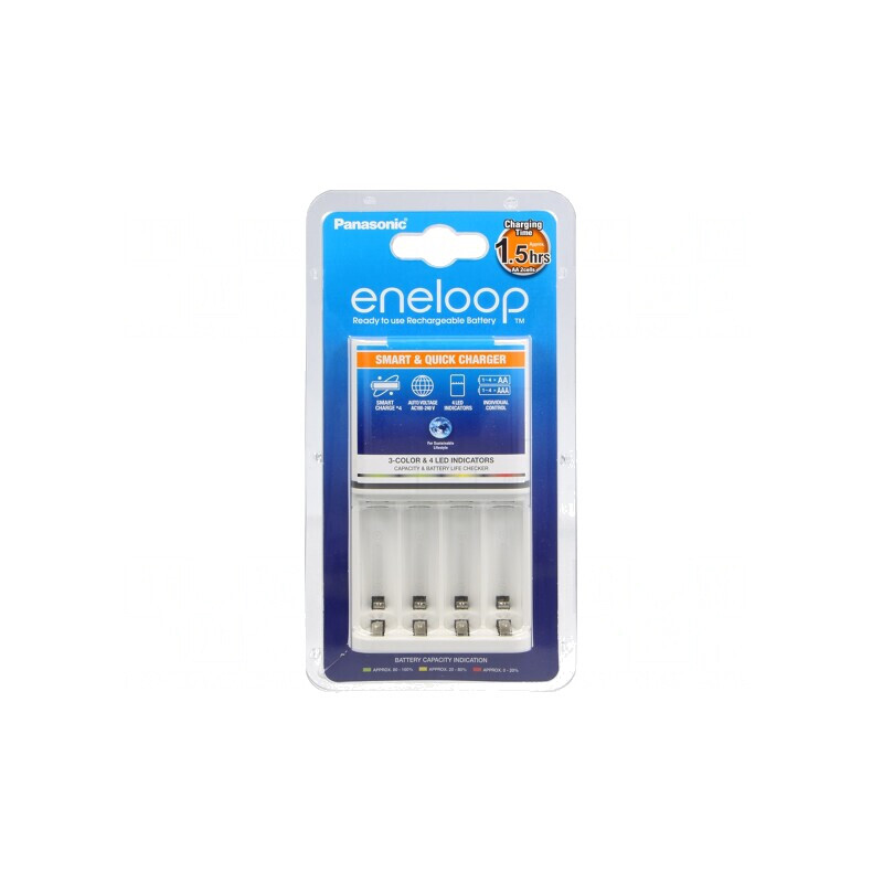 Încărcător Microprocesor Ni-MH AA/AAA BQ-CC55E | Electronic-mag.ro | Componente Electronice