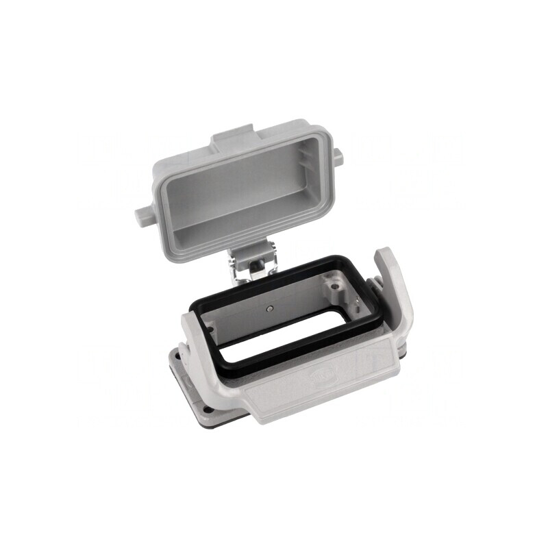 Carcasă pentru conectori HDC Han B 10B cu capac | Electronic-mag.ro | Componente Electronice
