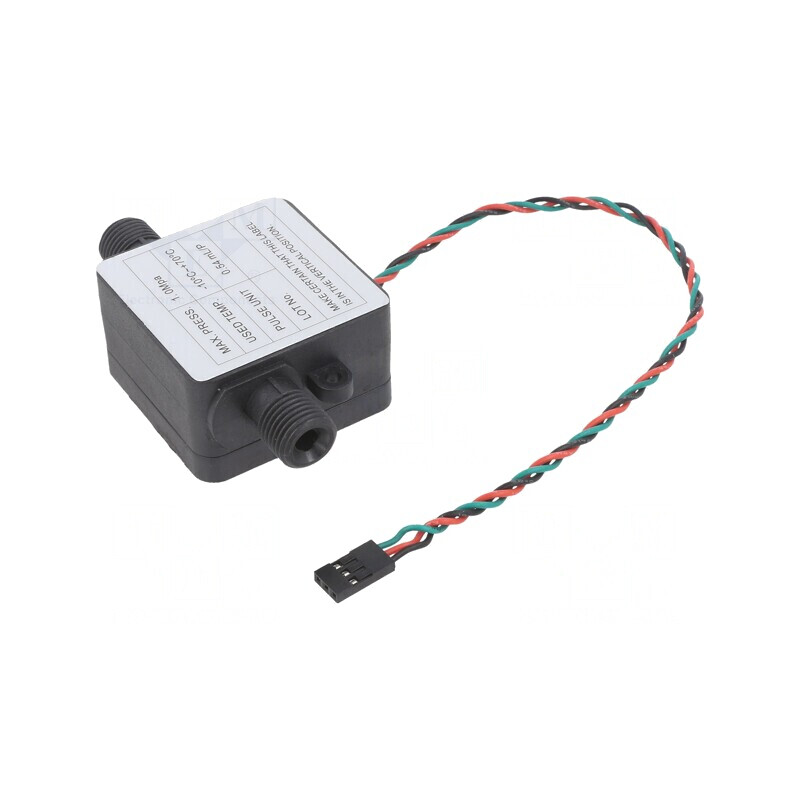 Senzor Debit 3,5-24VDC Semnal Impuls NPN | Electronic-mag.ro | Componente Electronice