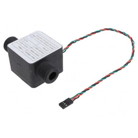 Senzor Debit 3.5-24VDC Semnal Impuls NPN SEN0550 | Electronic-mag.ro | Componente Electronice