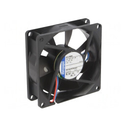 Ventilator axial 12V 80x80x25mm 58m3/h 26dBA | Electronic-mag.ro | Componente Electronice