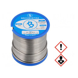 Sârmă de lipit cu plumb 2mm 0,5kg BROFIL | Electronic-mag.ro | Componente Electronice