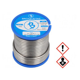 Sârmă de lipit cu plumb 3mm 0,5kg Sn60Pb40 | Electronic-mag.ro | Componente Electronice