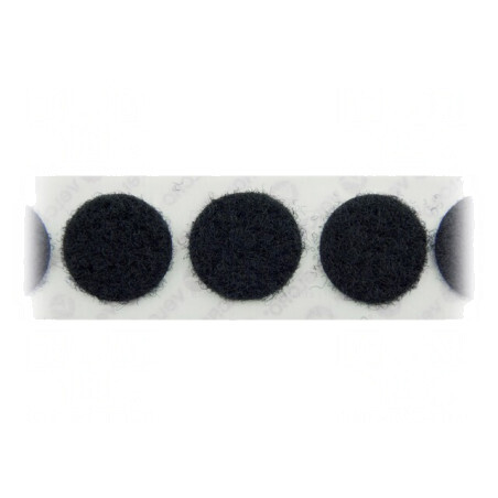 Bandă Velcro Neagră 19mm pentru Fixare | Electronic-mag.ro | Componente Electronice