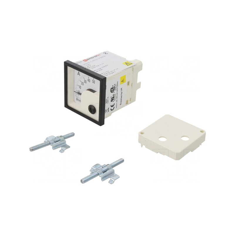 Ampermetru Panou AC 0-50A True RMS Clasa 1.5 50-60Hz | Electronic-mag.ro | Componente Electronice