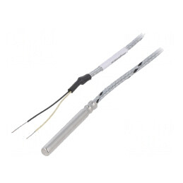 Senzor de Temperatură Termocuplu J cu Izolație din Fibră de Sticlă | Electronic-mag.ro | Componente Electronice