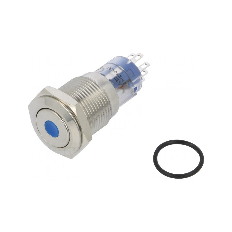 Comutator Anti-vandalism DPDT 3A 250VAC IP67 ON-(ON) 12VDC | Electronic-mag.ro | Componente Electronice Comutator Anti-vandalism DPDT 3A 250VAC IP67 ON-(ON) 12VDC | Electronic-mag.ro | Componente Electronice
