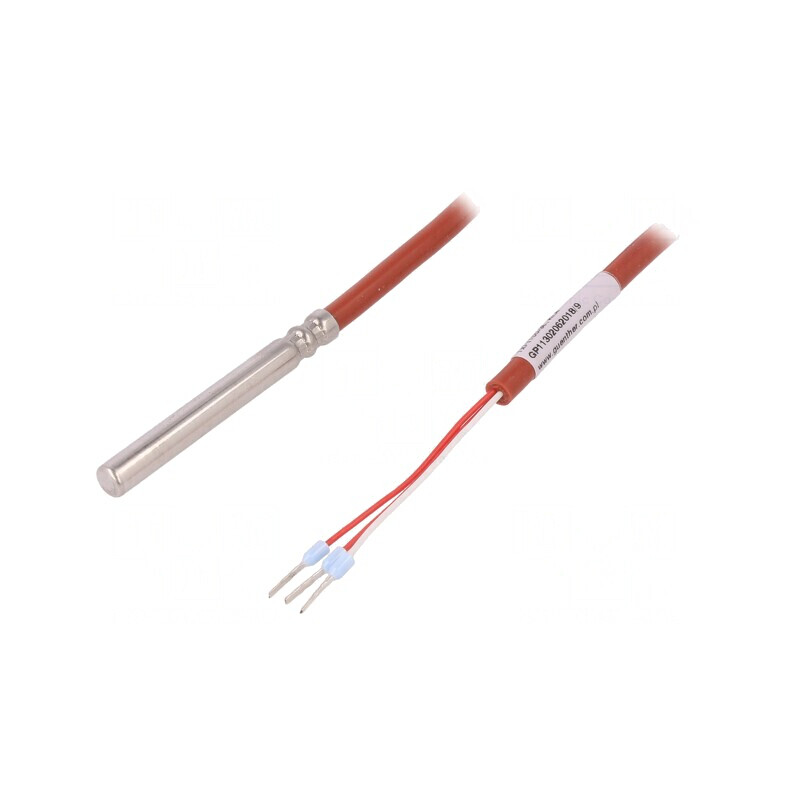 Senzor de Temperatură Pt100 Clasa A 6x50mm 3m | Electronic-mag.ro | Componente Electronice