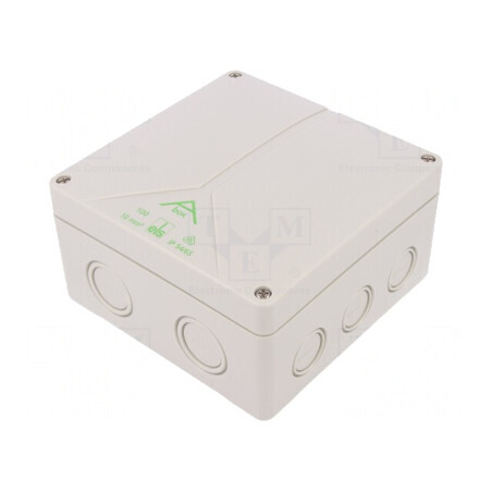 Carcasă Cutie de Conexiuni Polistiren 140x140x79mm | Electronic-mag.ro | Componente Electronice