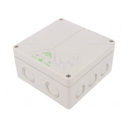 Carcasă Cutie de Conexiuni Polistiren 140x140x79mm | Electronic-mag.ro | Componente Electronice