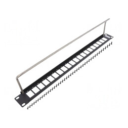 Adaptor Montare Patch Panel Slim Rack 29mm CP30162 | Electronic-mag.ro | Componente Electronice