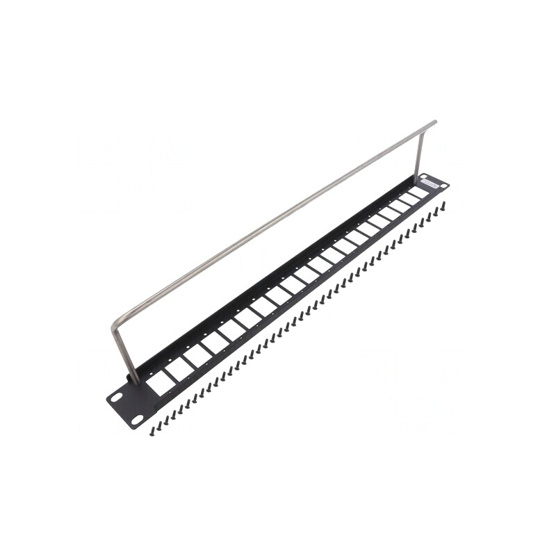Adaptor Montare Patch Panel Slim Rack 29mm CP30162 | Electronic-mag.ro | Componente Electronice