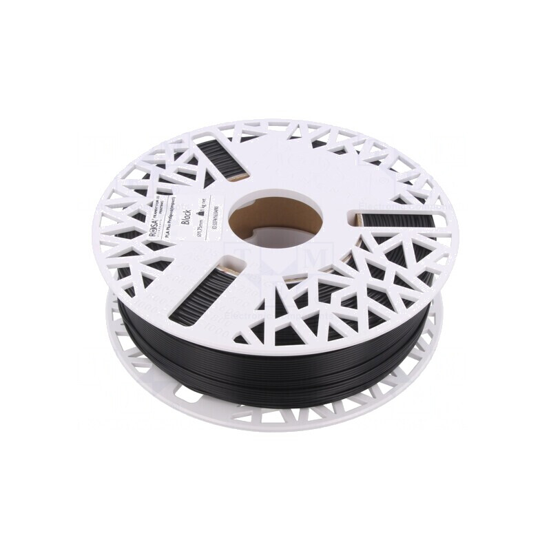 PLA Filament Negru 1,75mm 1kg | Electronic-mag.ro | Componente Electronice