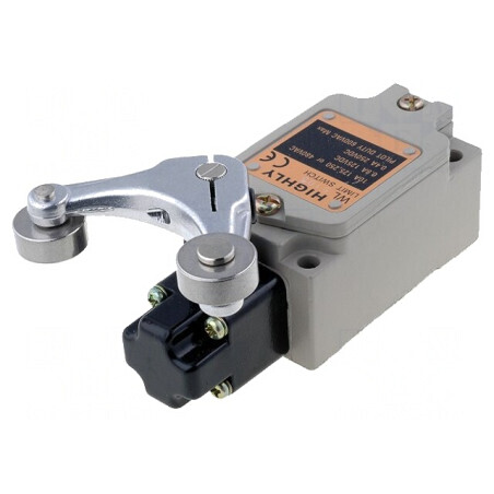 Limitator Cursă Manetă R 38mm Cu Rolă Metalică Dublă Ø17,5mm WL-5105 | Electronic-mag.ro | Componente Electronice