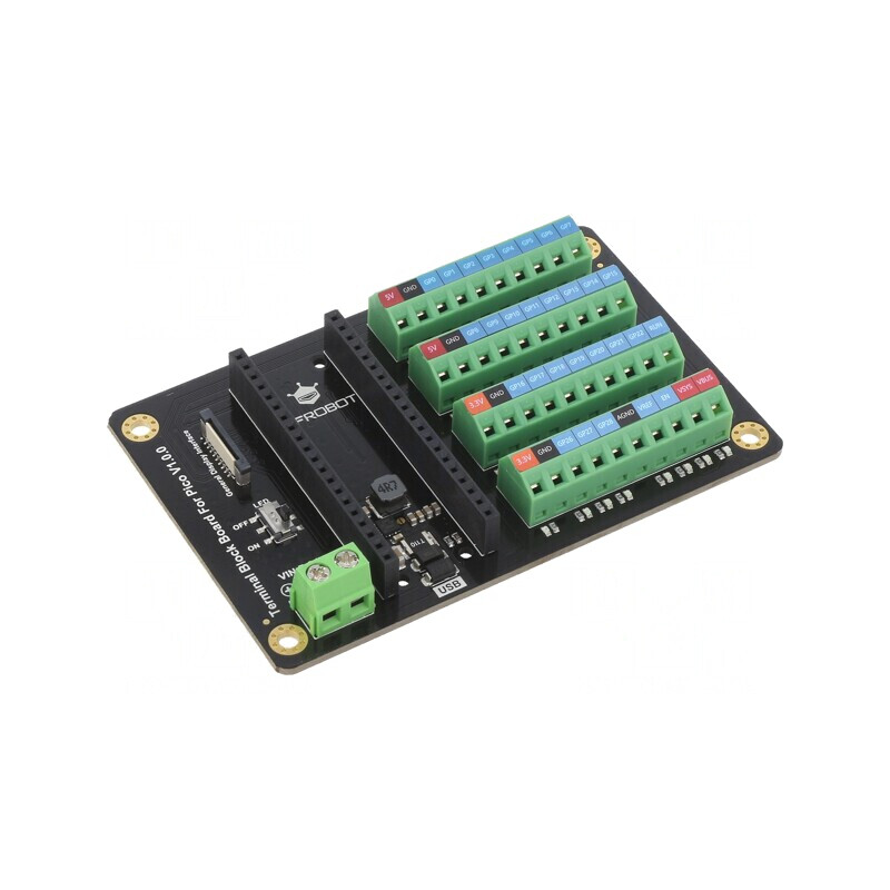 Modul Extensie Conectori 7-24VDC pentru Raspberry Pi Pico | Electronic-mag.ro | Componente Electronice Modul Extensie Conectori 7-24VDC pentru Raspberry Pi Pico | Electronic-mag.ro | Componente Electronice