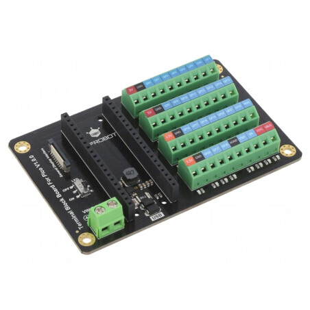 Modul Extensie Conectori 7-24VDC pentru Raspberry Pi Pico | Electronic-mag.ro | Componente Electronice