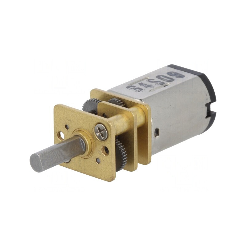 Motor DC cu Transmisie HPCB 6V Ax Crestătură D 250:1 | Electronic-mag.ro | Componente Electronice