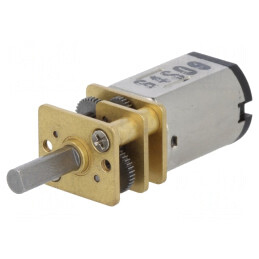 Motor DC cu Transmisie HPCB 6V Ax Crestătură D 250:1 | Electronic-mag.ro | Componente Electronice