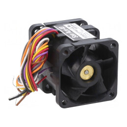 Ventilator DC Axial 12V 40x40x48mm 55.2m3/h 64dBA Cu Bilă | Electronic-mag.ro | Componente Electronice