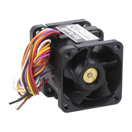 Ventilator DC Axial 12V 40x40x48mm 55.2m3/h 64dBA Cu Bilă | Electronic-mag.ro | Componente Electronice