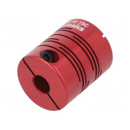 Cuplaj Aluminiu 6mm la 6mm | Electronic-mag.ro | Componente Electronice