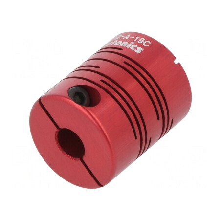 Cuplaj Aluminiu 6mm la 6mm | Electronic-mag.ro | Componente Electronice