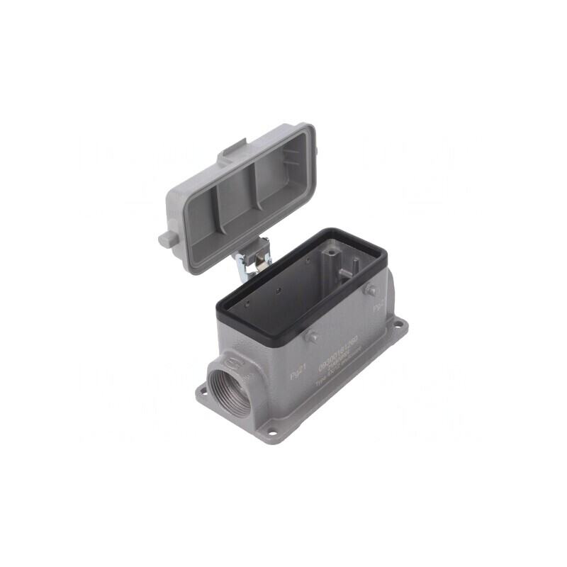 Han B Base SM LC 4 Pegs Plastic Cover Pg21 | Electronic-mag.ro | Componente Electronice